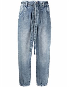 Широкие джинсы с завышенной талией Patrizia pepe