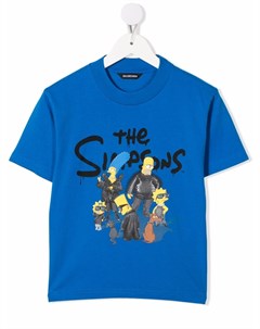 Футболка с принтом The Simpsons Balenciaga kids