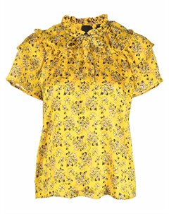 Жаккардовая блузка с цветочным узором Pinko