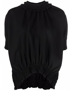 Блузка с объемными рукавами и сборками Simone rocha