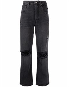 Прямые джинсы с эффектом потертости Boyish jeans