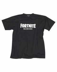 Футболка с логотипом Fortnite Balenciaga