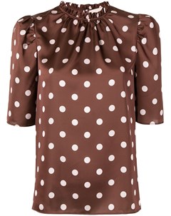 Блузка в горох с объемными рукавами Keepsake the label