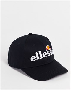 Черная кепка с логотипом Ellesse