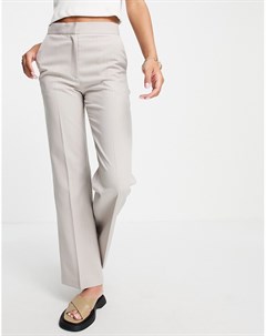 Прямые брюки с тонкими полосками Ultimate Asos design