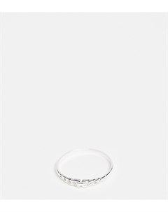 Кольцо из стерлингового серебра с плетеным дизайном Kingsley ryan curve