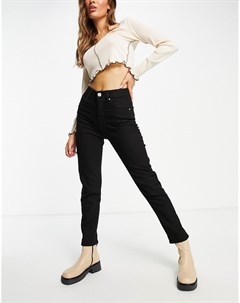 Черные эластичные джинсы в винтажном стиле Cotton:on