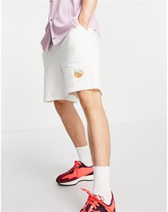 Светлые свободные шорты с эмблемой теннисного клуба от комплекта Liquor n poker