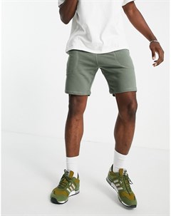 Трикотажные шорты выбеленного зеленого цвета от комплекта Only & sons