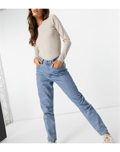 Голубые выбеленные джинсы Missguided
