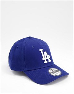 Синяя регулируемая кепка с логотипом команды LA Dodgers от MLB 9forty New era