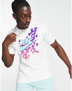 Белая футболка с графическим принтом Beach Party Futura Nike