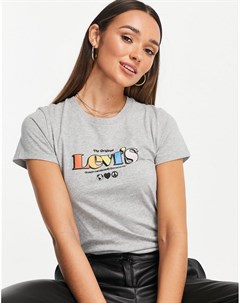 Серая футболка с логотипом Perfect Levi's®