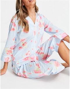 Пижамный комплект с цветочным принтом Lauren by ralph lauren