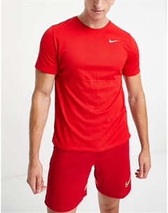 Красная футболка Dri FIT Nike running