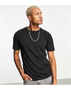 Черная спортивная футболка с короткими рукавами Vai21