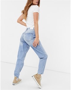 Голубые джинсы в винтажном стиле Veneda Only