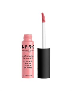 Помада для губ SOFT MATTE LIP CREAM тон 06 Istanbul матовая жидкая Nyx professional makeup