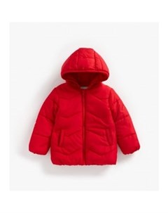 Куртка стеганая на флисовой подкладке красный Mothercare