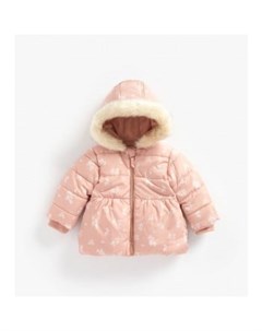Куртка на флисовой подкладке Цветочки розовый Mothercare