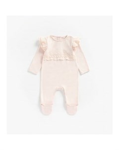 Комбинезон кружевной розовый Mothercare