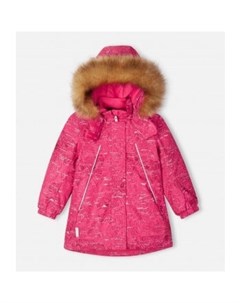 Куртка зимняя Reima Siida со светоотражающим принтом розовый Mothercare
