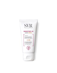 Солнцезащитный крем для чувствительной кожи лица с покраснениями SPF50 Sensifine AR 50 мл Svr