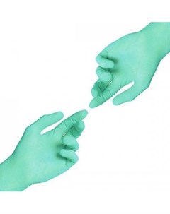 Перчатки NitriMax Нитриловые Неопудренные Зеленые размер S 100шт Archdale