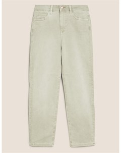 Укороченные джинсы слим средней посадки Marks Spencer Marks & spencer