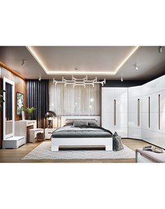 Модульная спальня Палермо 3 4 Мк стиль