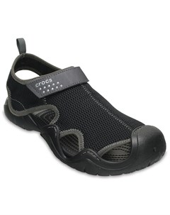 Сандалии мужские Men s Swiftwater Outlet Sandals Black Graphite Crocs