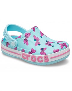 Сабо детские Kids Bayaband Seasonal Printed Clog Ice Blue Crocs