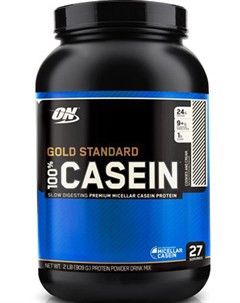 Протеины Gold Standard 100 Casein Protein 908 гр ваниль Optimum nutrition