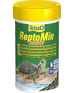 Корм ReptoMin Junior в виде палочек для молодых водных черепах 100 мл Tetra
