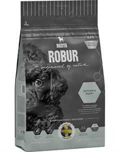 Сухой корм Robur Mother Puppy для щенков юниоров беременных и кормящих собак 14 кг Bozita