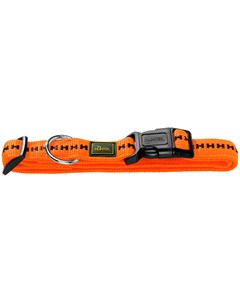 Ошейник Power Grip оранжевый для собак M 30 45 см Оранжевый Hunter