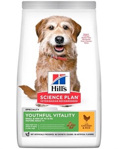 Сухой корм Science Plan Senior Vitality Small Mini Mature Adult 7 для пожилых собак мелких пород ста Hill`s