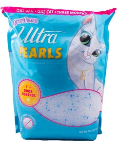 Наполнитель силикагелевый для кошек 15 л 6 4 кг Синий Ultra pearls