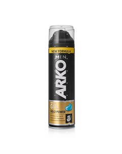 Гель для бритья Gold Power 200мл Arko