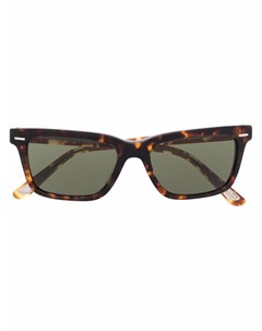 Солнцезащитные очки черепаховой расцветки Oliver peoples