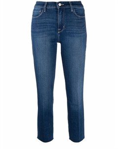 Укороченные джинсы средней посадки L'agence