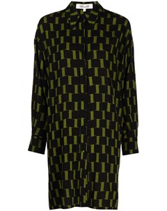 Короткое платье рубашка Jorge Dvf diane von furstenberg