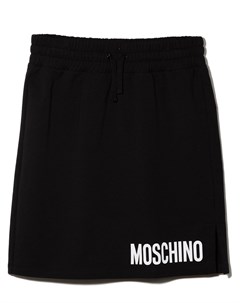 Юбка с кулиской и логотипом Moschino kids