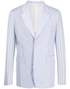 Однобортный пиджак в тонкую полоску Comme des garçons shirt