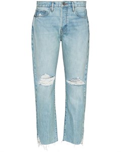 Укороченные джинсы Le Original с прорезями Frame