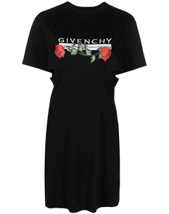 Платье футболка с вышивкой 4G Givenchy