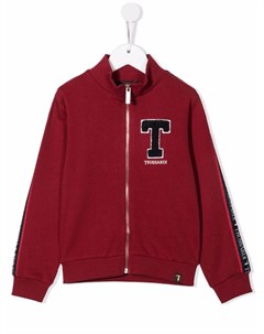 Толстовка на молнии с монограммой Trussardi junior