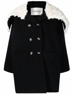 Двубортное шерстяное пальто Rodebjer
