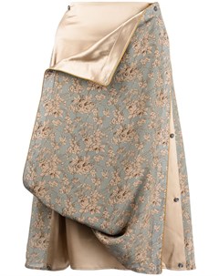 Шелковая юбка с цветочным принтом Y / project