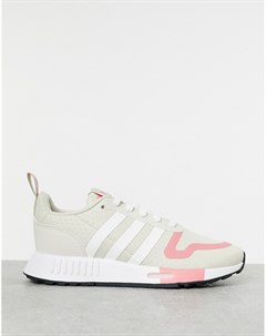 Бежево розовые кроссовки Smooth Runner Adidas originals